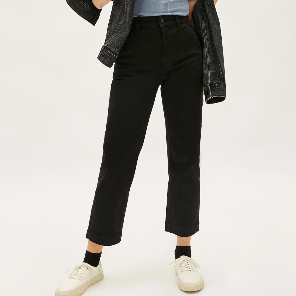 Everlane Straight Leg Crop